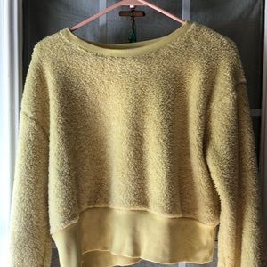 long sleeved crop top